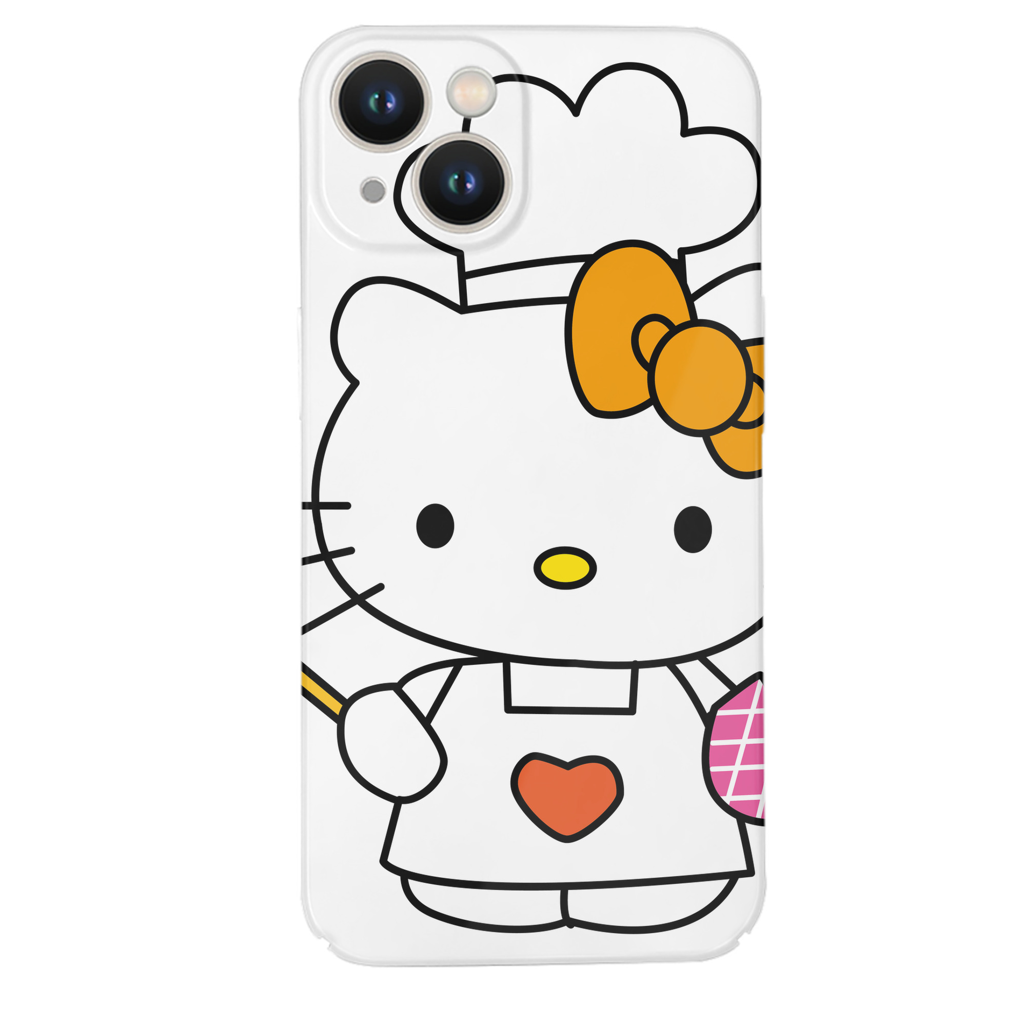 （画像用） Hello Kitty ハローキティ 【iPhone 14シリーズ対応】ハードケース
